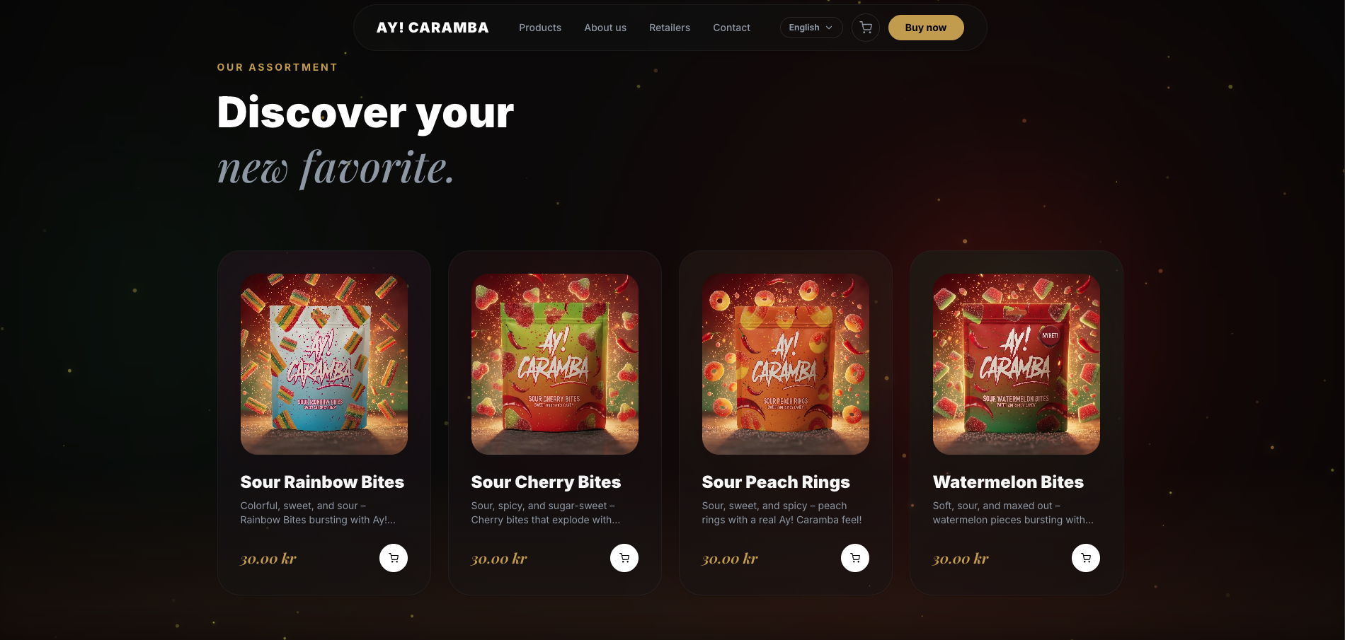 Nový Shopify košík a menu